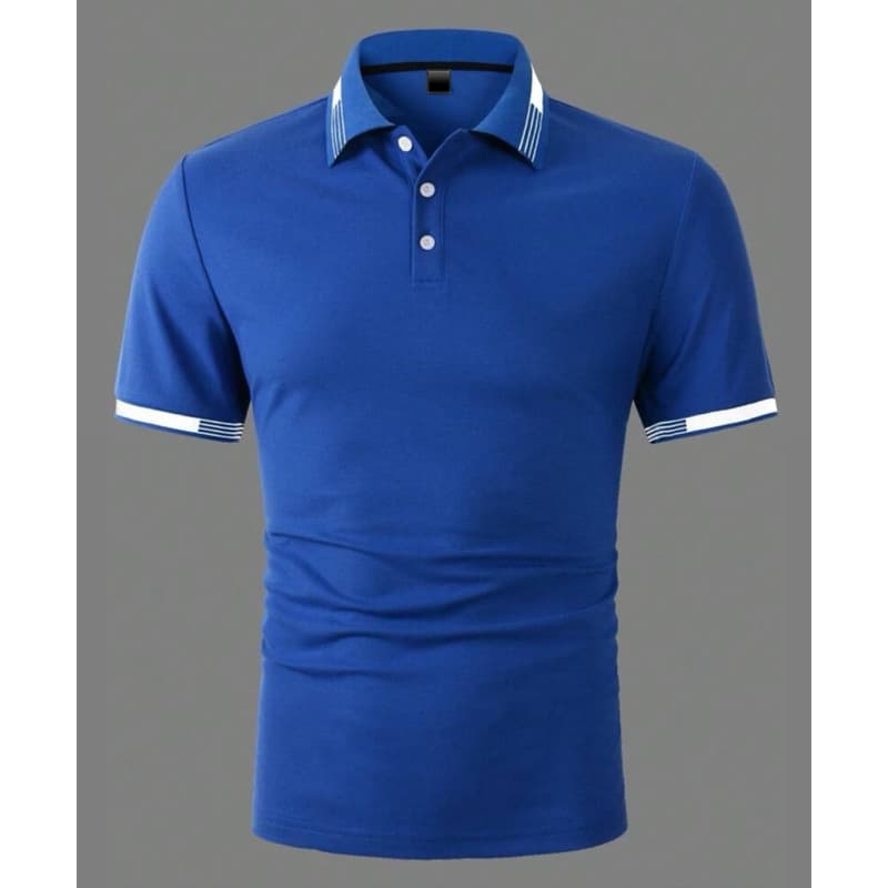 Camisa polo Homme Homens Guarnição Listrada