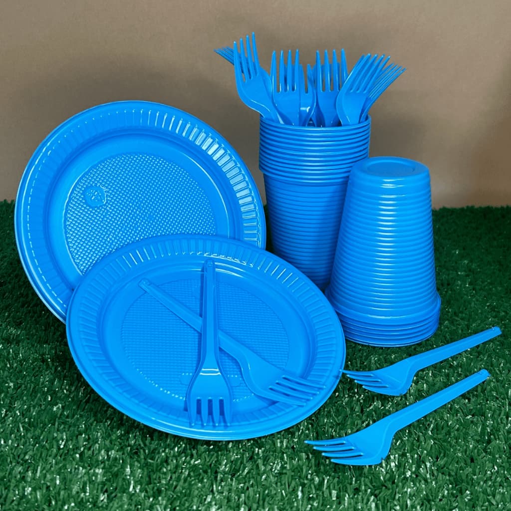 OFERTA! - Kit Descartáveis Festa de Aniversário 50 Pessoas