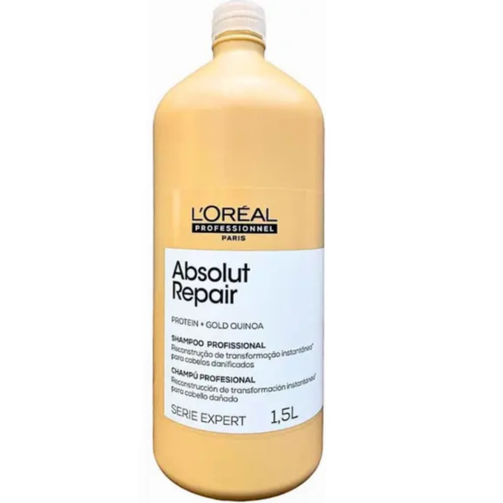 Absolut Repair Gold Quinoa Shampoo 1500ml - Série Expert | L'oréal Professionnel