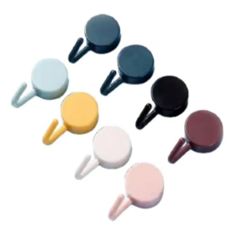 Kit com 10 ganchos coloridos