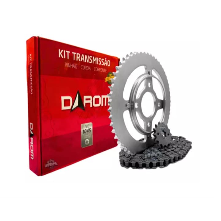 Kit Relação Transmissão Honda TITAN 150/160 CARRETINHA GAS