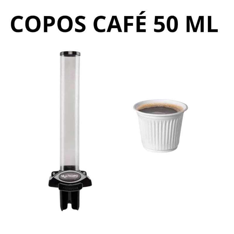 Dipenser copo café 50 ml ATENÇÃO COPO CAFÉ PEQUENO