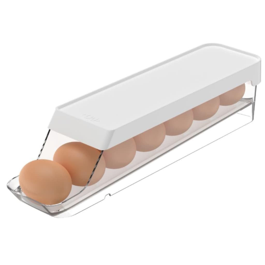 Organizador de Ovos Geladeira 7 unidades Roll Clear Fresh - OU