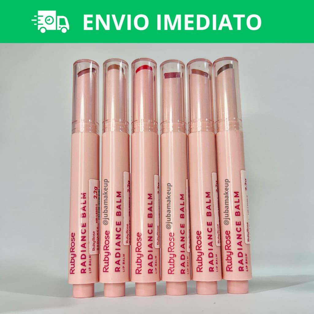 Lip Balm Radiance Balm Caneta Linha Rosa Ruby Rose