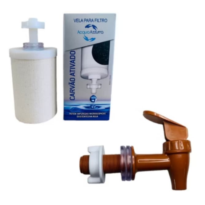 Kit Vela Para Filtro De Barro e Torneira