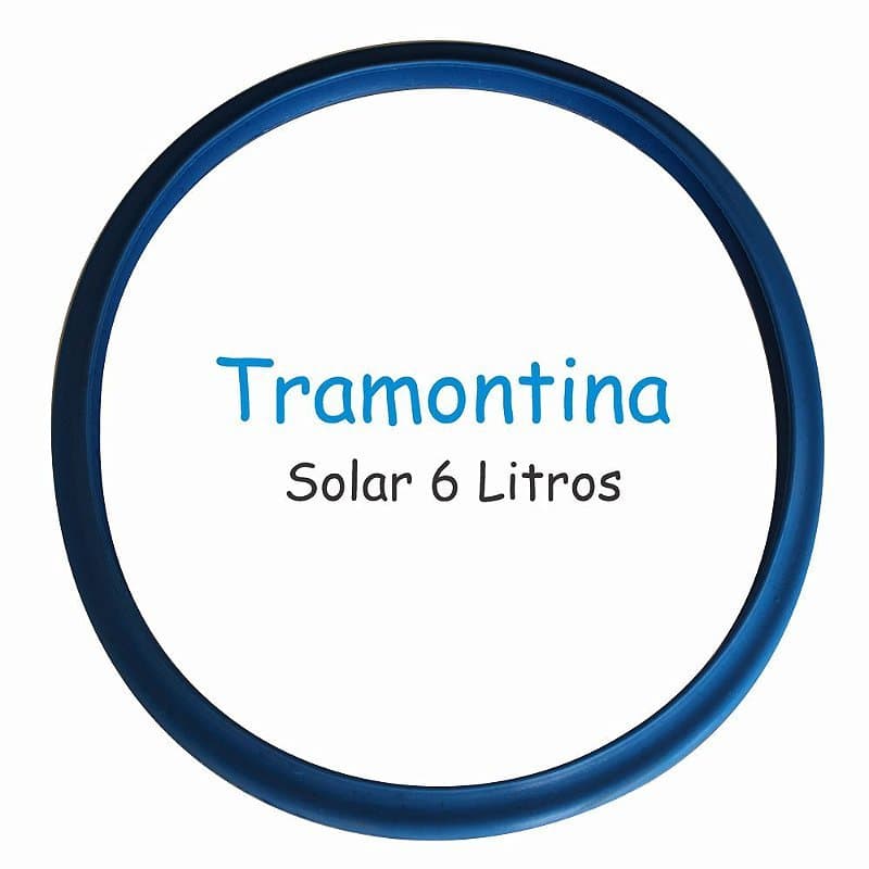 Borracha/Silicone Para Panela De Pressão Tramontina Solar 6 L