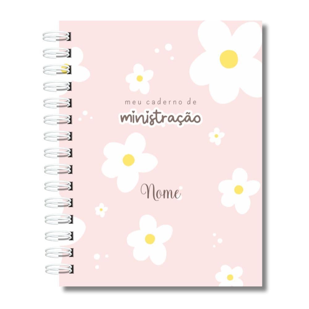 Caderno Agenda Ministração Planejamento Ministérios Registros Devocionais Presentes Aniversários