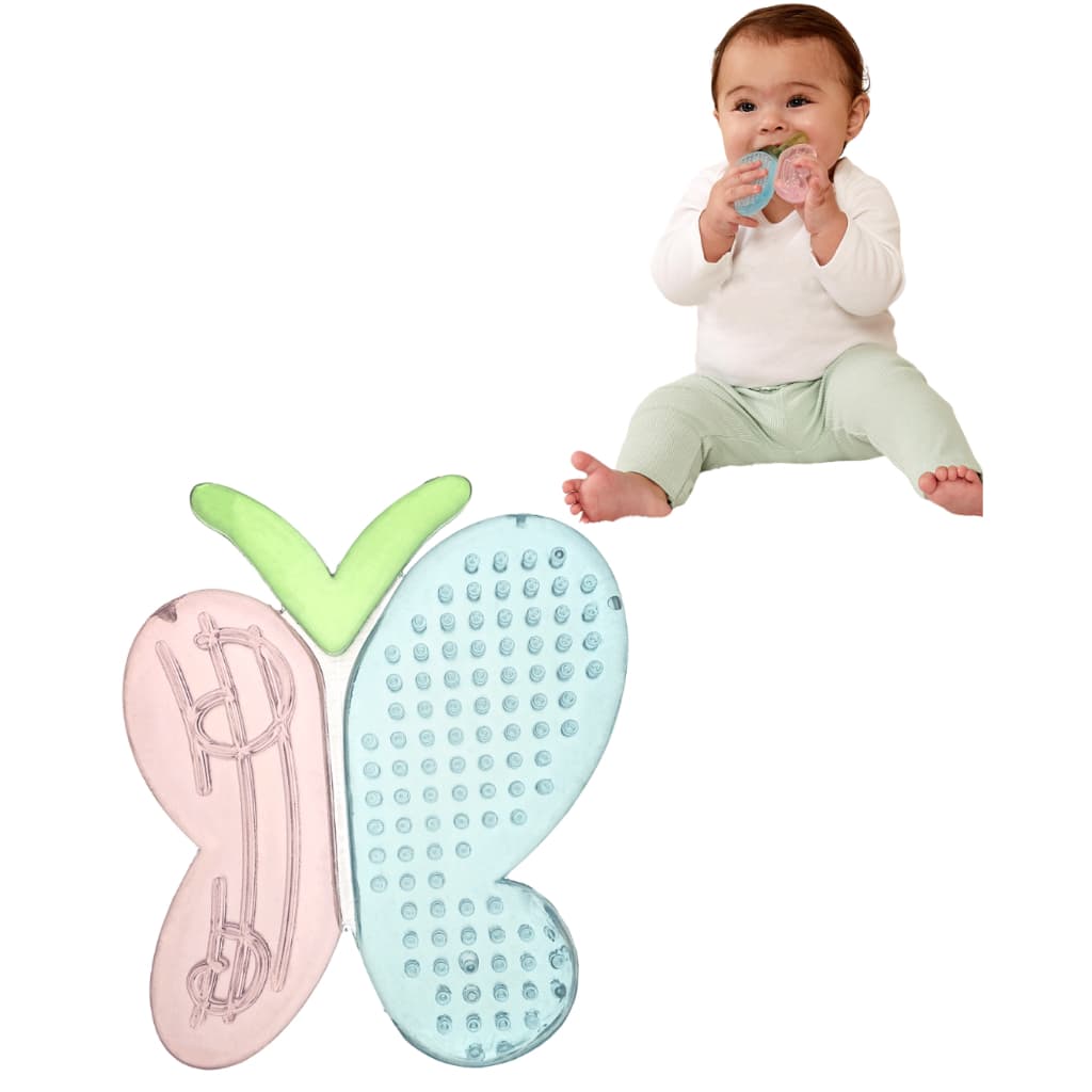 Mordedor com Água Bebe Massageador Gengiva Buba