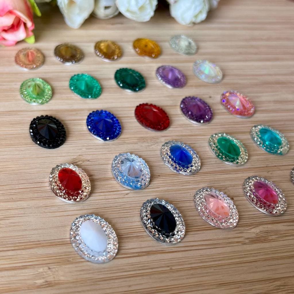 Chaton 13x18mm Com borda Pacote com 10 Unid Ou Mais