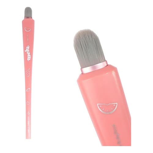 Pincel Para Maquiagem Corretivo Lf60 Melu By Ruby Rose Cor Rosa Maquiagem