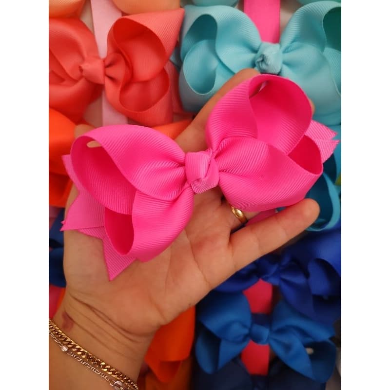 Laço Boutique grande oferta infantil laço para cabelo meninas laço rosa e outras cores