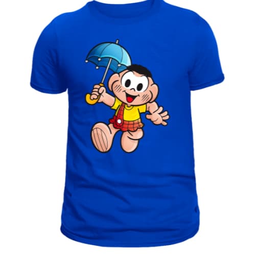 Linda camiseta personagens T. monica Cascão 100% algodão
