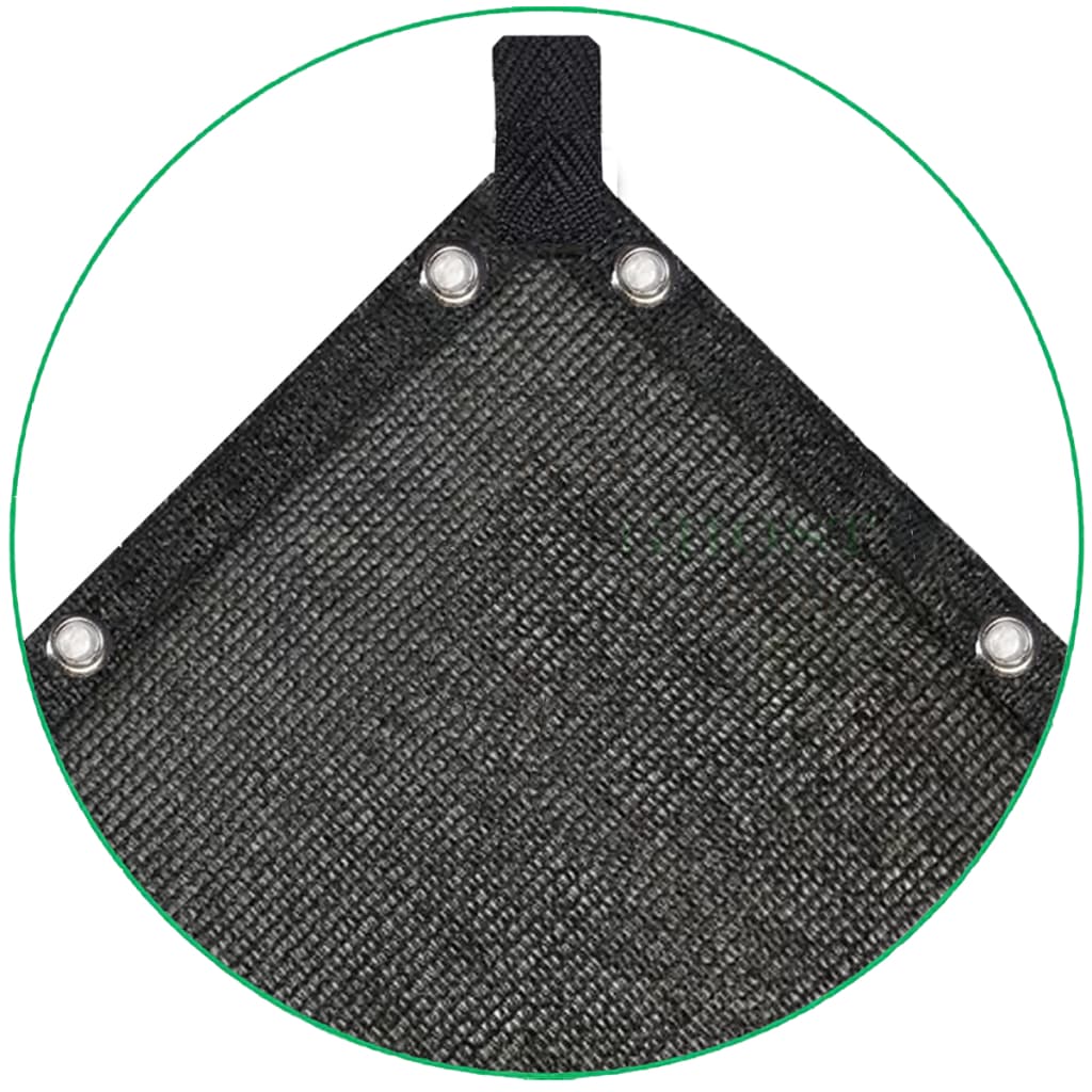 Tela Sombrite Lona Sombra Solar 80% 2x1 3x1 4x1 5x1 6x1 7x1 8x1 9x1 10x1 Bainha Alças Forte