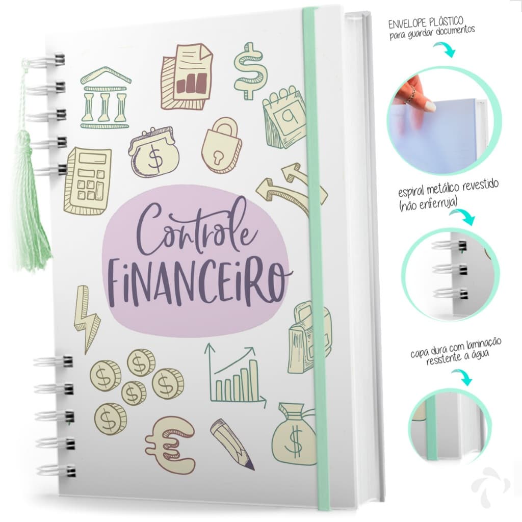 Caderno De Controle Financeiro - Registro Financeiro Mensal