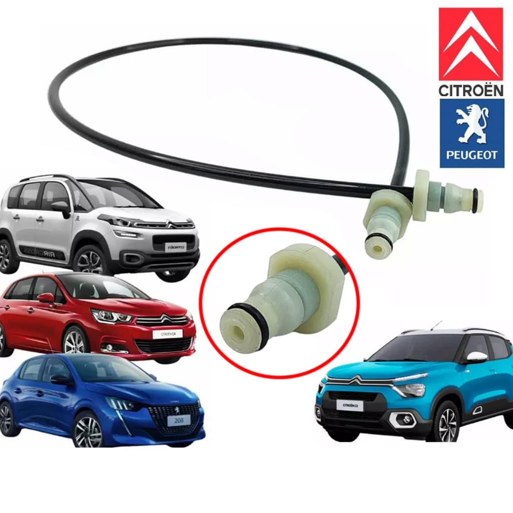 Tubo Flexível Cano Cilindro Mestre De Embreagem Citroen Renault C3 C4 AirCross 208 307 novo c/ Nfe