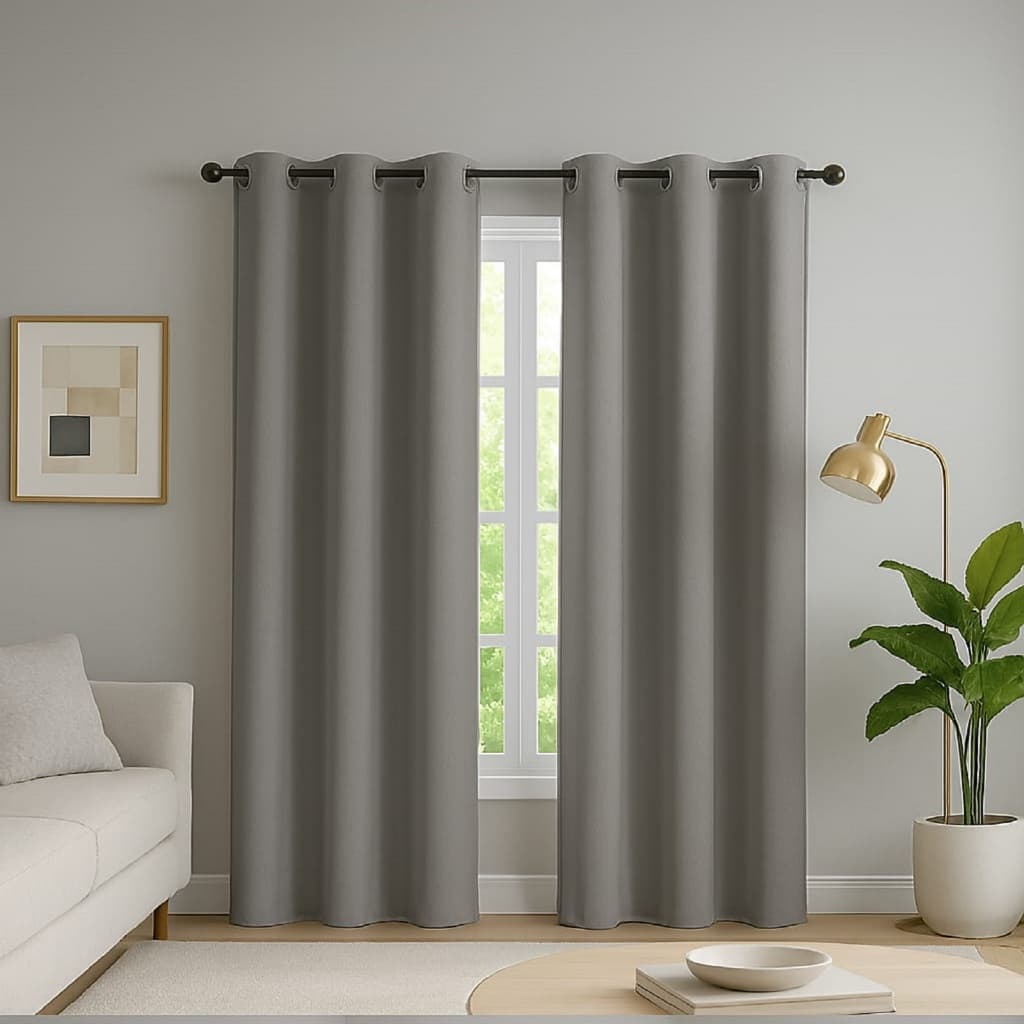 Cortina PVC Blackout 2,80 M X 2,30 M Corta 100% a Luz Para Sala e Quarto Varias Cores