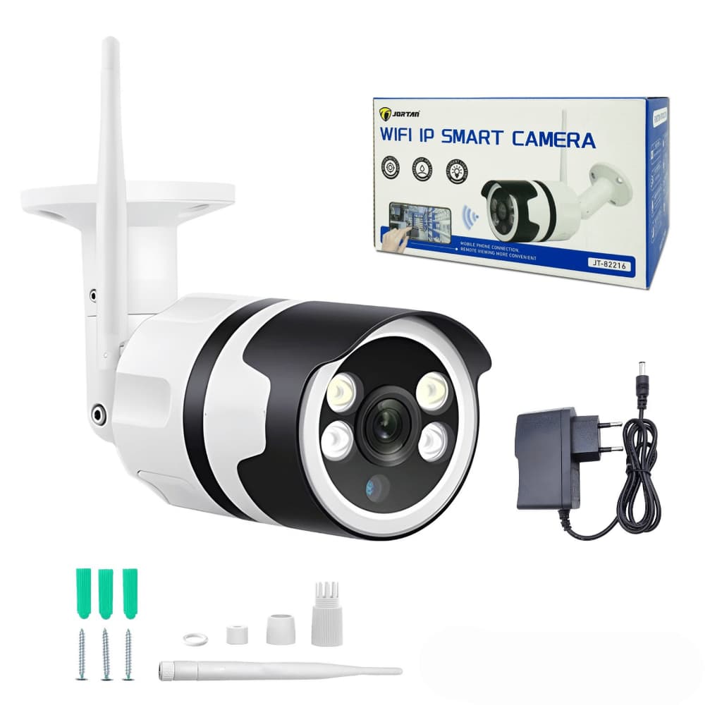Câmera Wifi IP Externa Yoosee 1080p Full HD IP66 À Prova D’água Visão Noturna Segurança Residencial Comércio