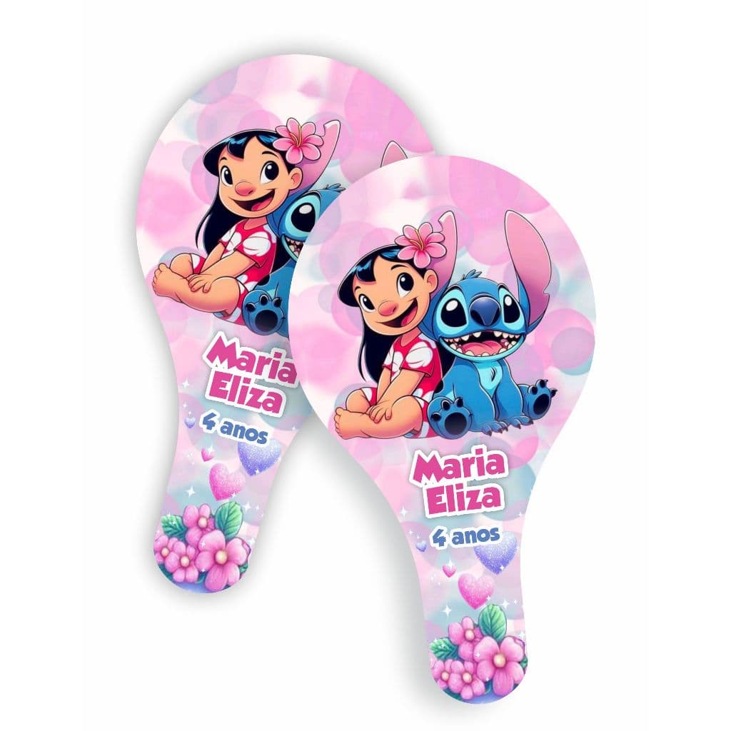 Adesivos Lilo e Stitch Para Raquete Ping Pong O PAR Fazemos Outros Temas