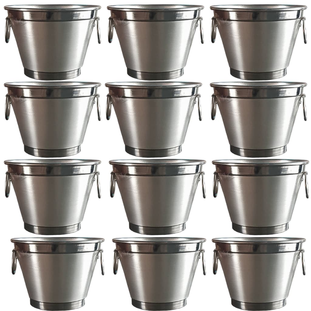 kit 30 Balde De Gelo E Cerveja capacidade 9 Litros para acomodar em volume de gelo e garrafas fabricado em  Alumío 100%