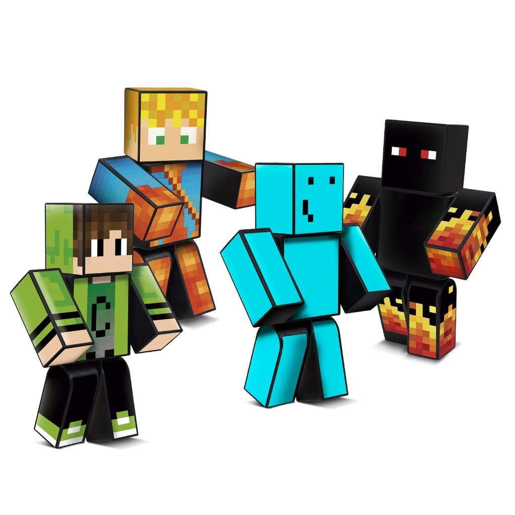 Boneco Articulado Streamers Youtubers Cadres Lopers Problems ou Athos 15 25 35cm - Algazarra