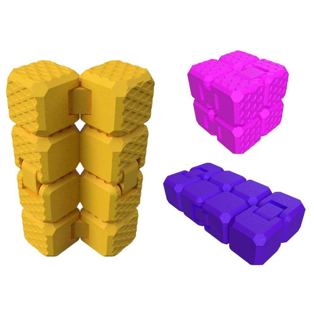 Cubo Infinito Infinity Cube Anti Estresse Fidget Cube