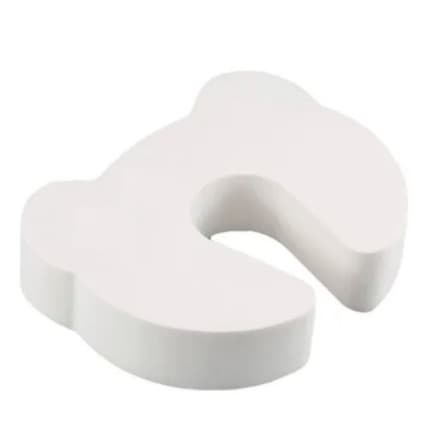 Para Porta Em Eva Branco Proteção e Anti Travamento de Portas Para Bebê e Crianças Ibimboo