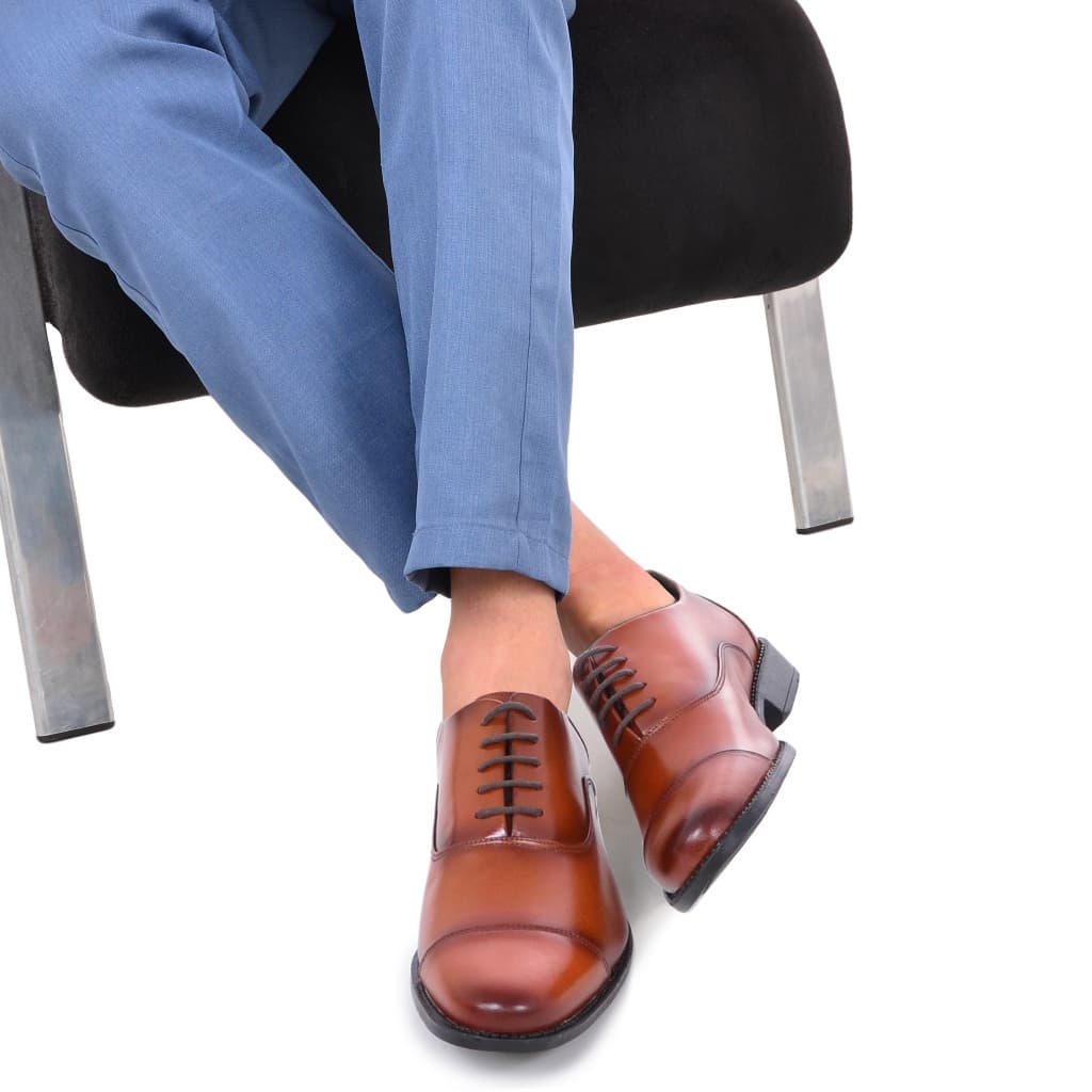 Sapato Social Masculino Oxford Resistente Leve Luxuoso