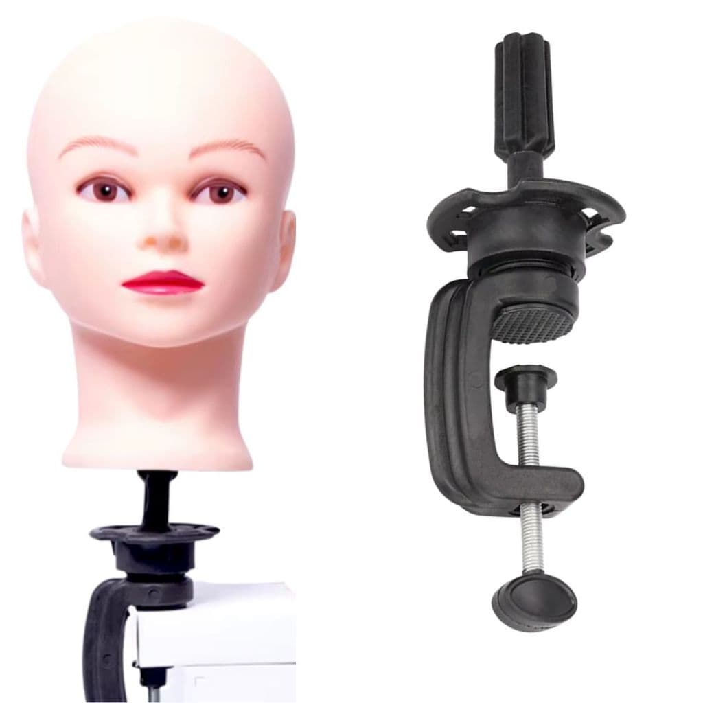 Suporte De Mesa Para Manequim Cabeça De Boneca Para Treino