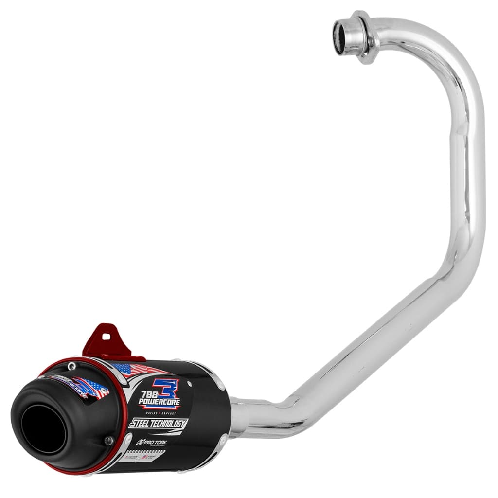 Escapamento Escape Powercore 3 Steel Technology Moto  Pro Tork Titan 160 2016 a 2022