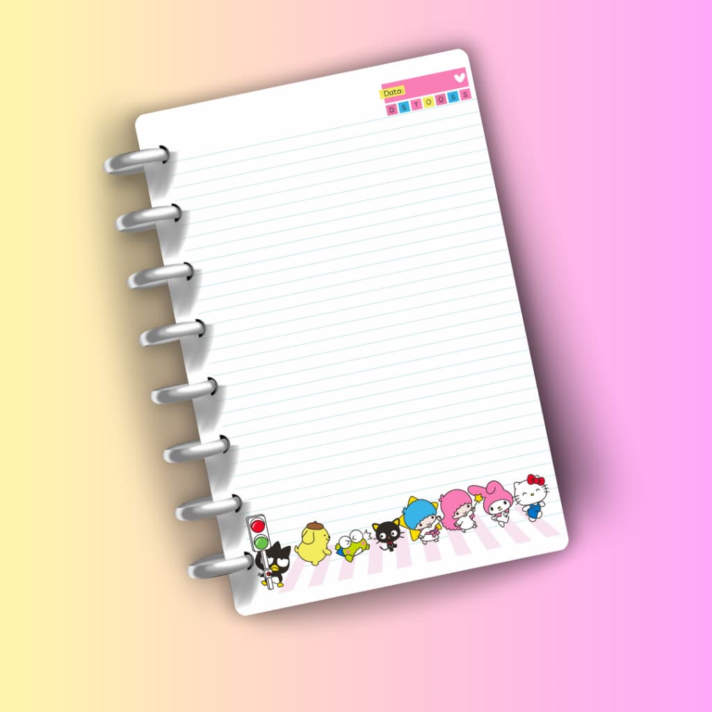 40 FOLHAS 90G FOLHAS REFIL PARA CADERNO DE DISCOS INTELIGENTE