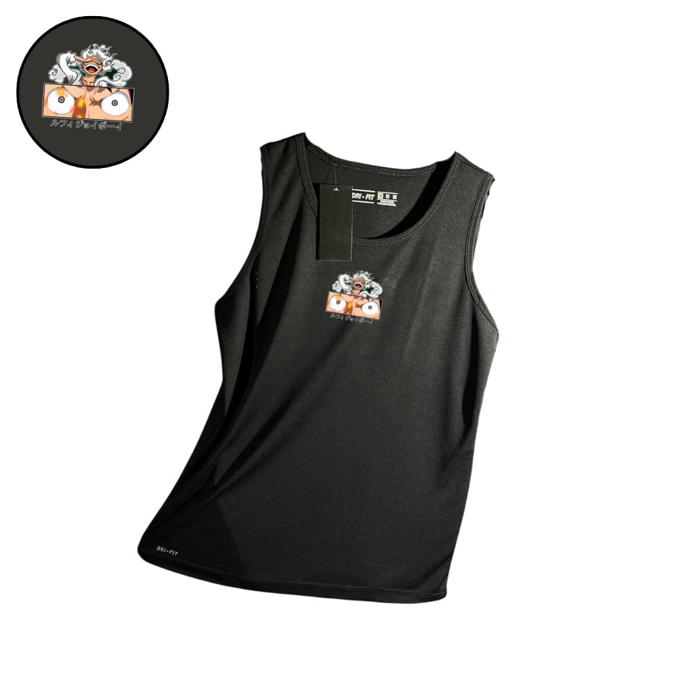 Regata Dry-Fit Masculina - LUFFY 07 - Academia Corrida Crossfit Skate Basquete