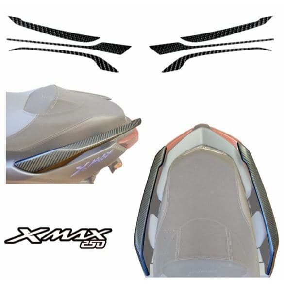 Adesivo Protetor Xmax 250 Para Alça Do Garupa Yamaha