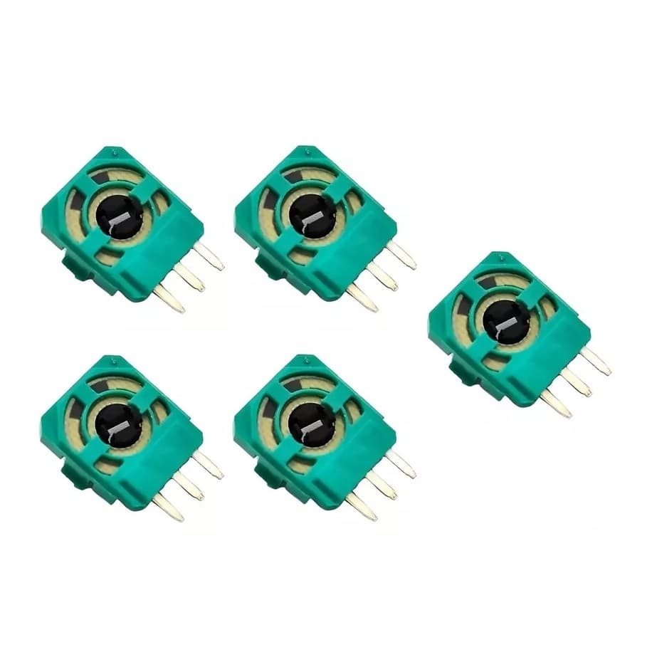 5 Sensores potenciômetro do analógico 3D do Xbox One , Series  com resistência de 10 K original Alps