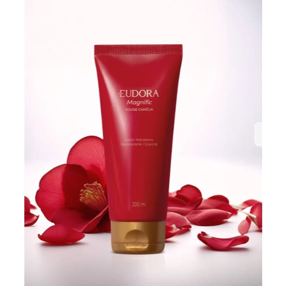 Loção Hidratante Desodorante Corporal Magnific Rouge Camélia 200ml Eudora.