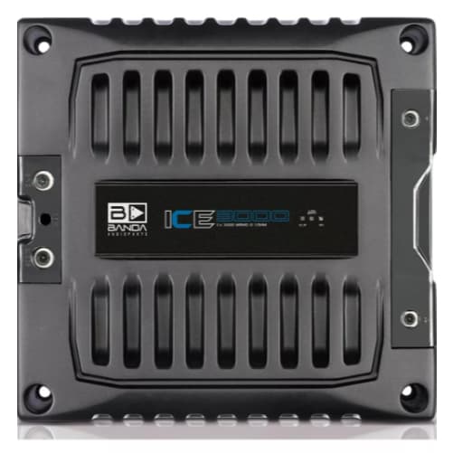 Banda Modulo Automotivo Ice X 3001 3000w 1 Ohm 1 Canal Cor Preto