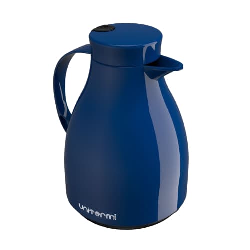 Garrafa Térmica 1L Unitermi Paris Café Chá Leite Bule com Gatilho 1000ml Cozinha Cantinho do Café garrafa de agua