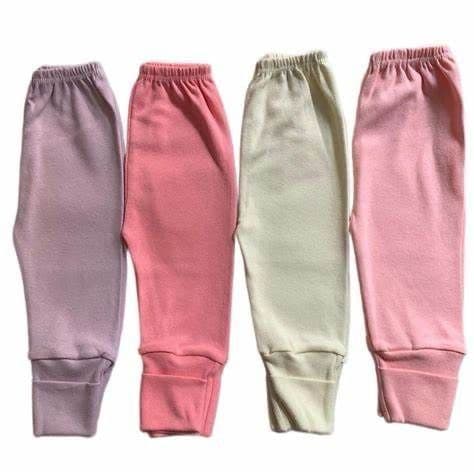 Calça bebê variadas, tamanho RN ao GG, Kit 3 Calças Tipo Mijão
