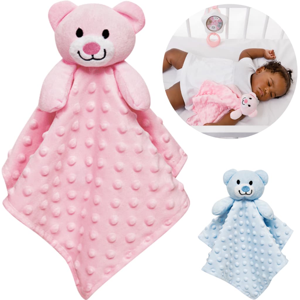 Naninha Para Bebe Antialérgica E Macia Buba Lavável Ursinho Paninho Para Bebê Dormir Neném Infantil
