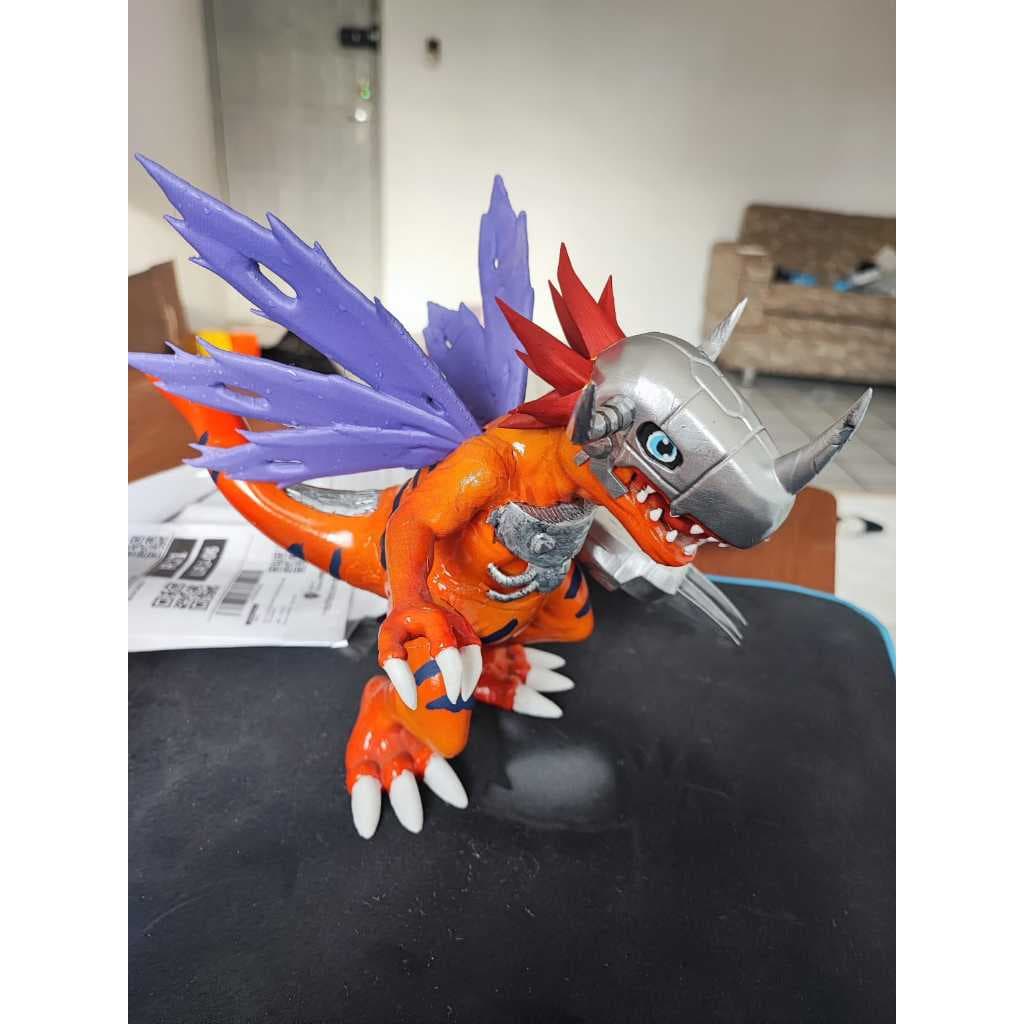 digimon - metalgreymon - impressao 3d - orçamento de outros personagens no chat