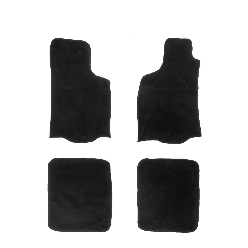 Kit Tapete Automotivo em Pelúcia para Pálio Onix HB20 Celta Uno Fit Corolla Universal Felpudo