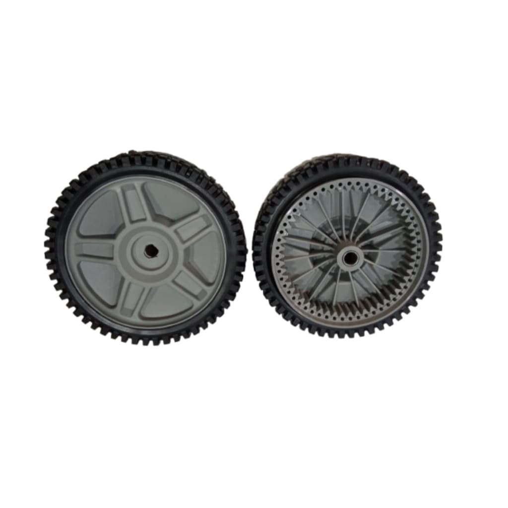 Kit 02 Rodas Dianteira Cortador Grama Tracionado Trap Jt55c Mb Wt