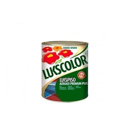 Tinta Piso Lukspiso 900ml 1/4 Tinta Premium Diversas Cores