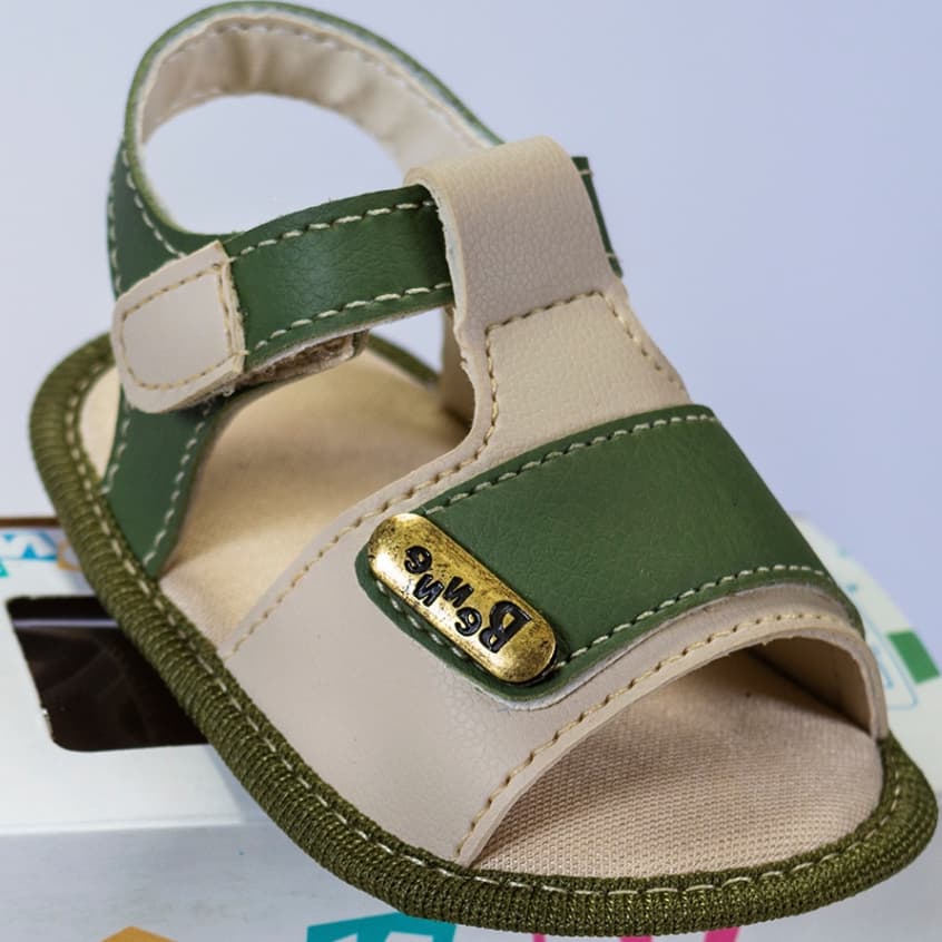 Sandália Infantil Menino Bennezinho Bebê Recém Nascido Benne Original Confortável Lisa Shoes Promoção