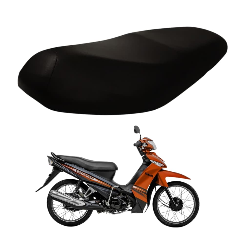 Capa do Banco Assento Mais Grossa Reforçada Yamaha Crypton 115 2009 a 2016 Gmb