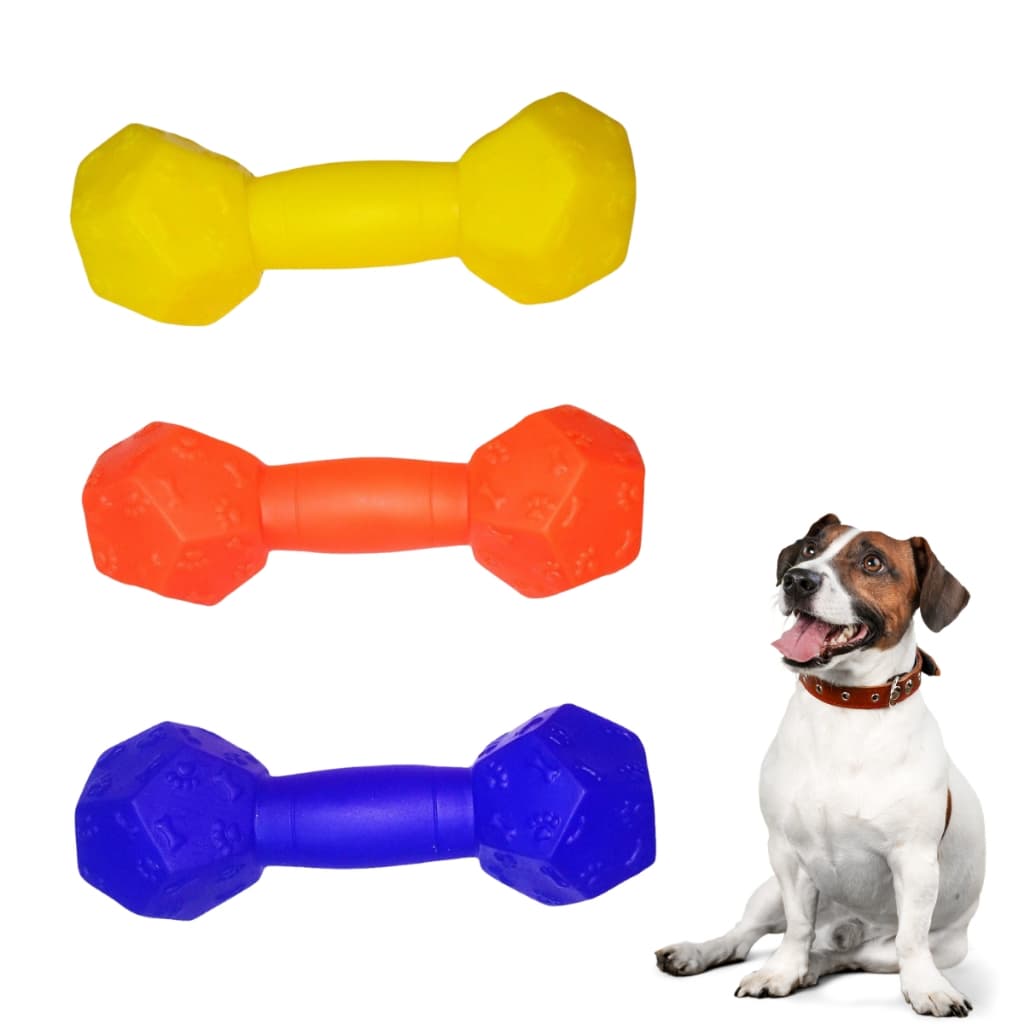 Brinquedo Mordedor Ossinho Halter Cachorro Brinquedo Interativo Cães Pet
