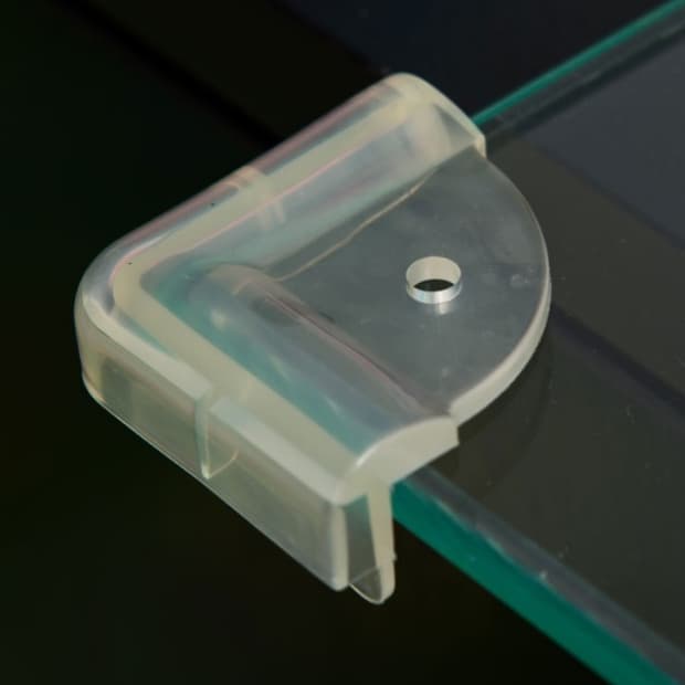 Protetor De Mesa Em Silicone Transparente Para Mesa de Vidro Armário Para Bebê e Criança Ibimboo