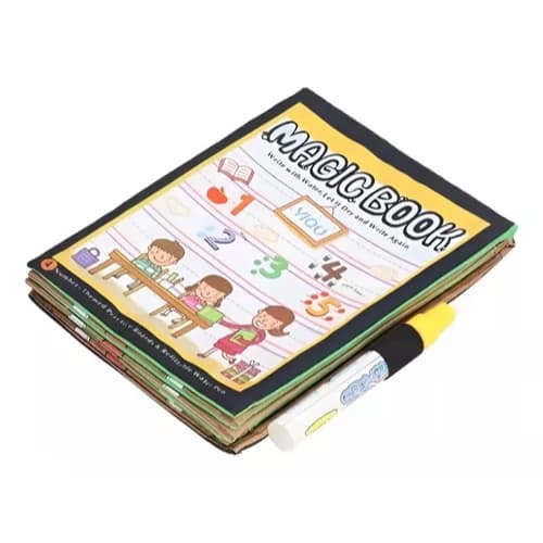 Livros De Pano Para Colorir Água P/ Crianças
