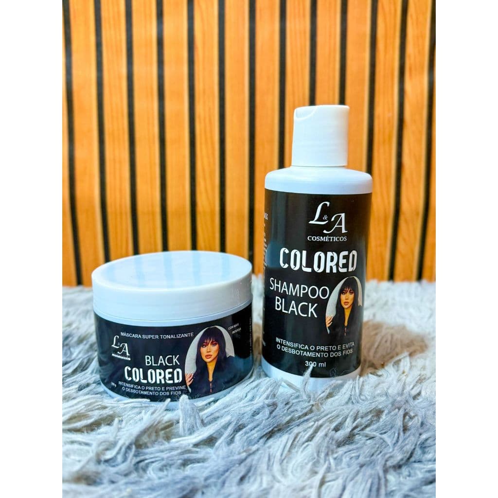 Kit Mascara Tonalizante + Shampoo 100% Natural