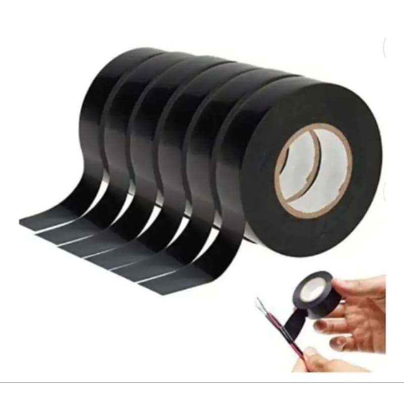 FITA ISOLANTE KIT 5,10 e 20 ROLOS DE 5 METROS ANTI-CHAMAS