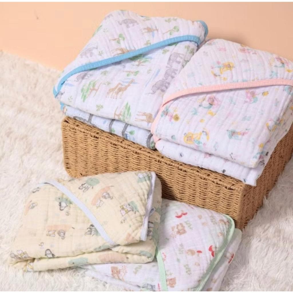 Toalha Soft Fralda Especial 100% algodão Papi Com Toalha com Capuz bebe